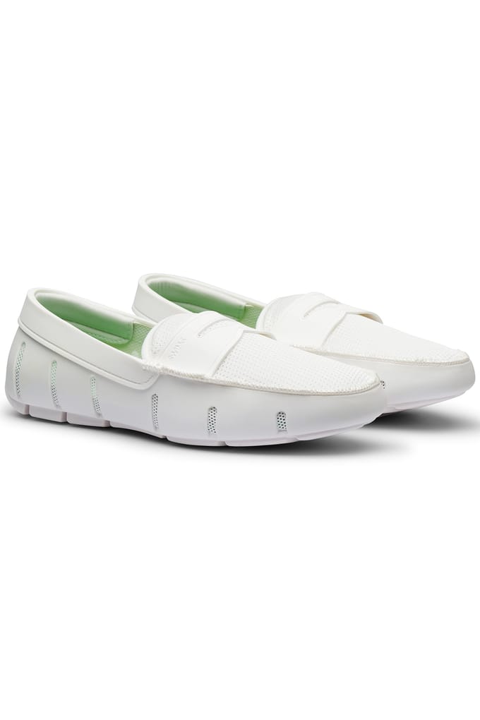 SWIMS Penny Loafer White Taglia: 40 | Mocassini Outlet | Uomo | Bianco