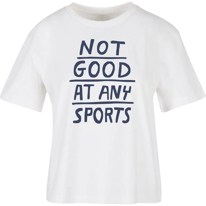 Dames-T-shirt Days Beyond Not Good At Any Sports