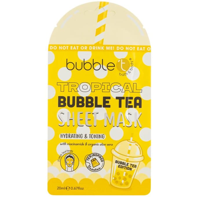Bubble T Tropical Bubble Tea Sheet Mask 20 ml