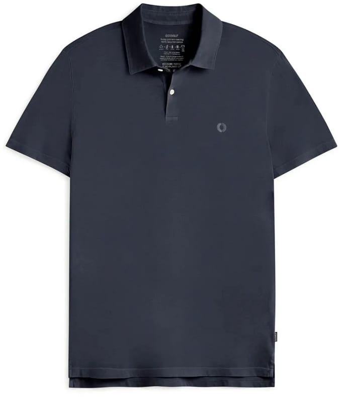 Ecoalf Theo Polo Met Korte Mouwen Blauw S Man