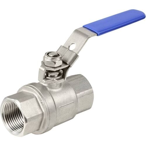 TRU COMPONENTS TC-2PC-DN25-316 TC-12770356 Standaard kogelkraan Schroefdraad (binnen): G1 64 bar (max) 1 stuk(s)