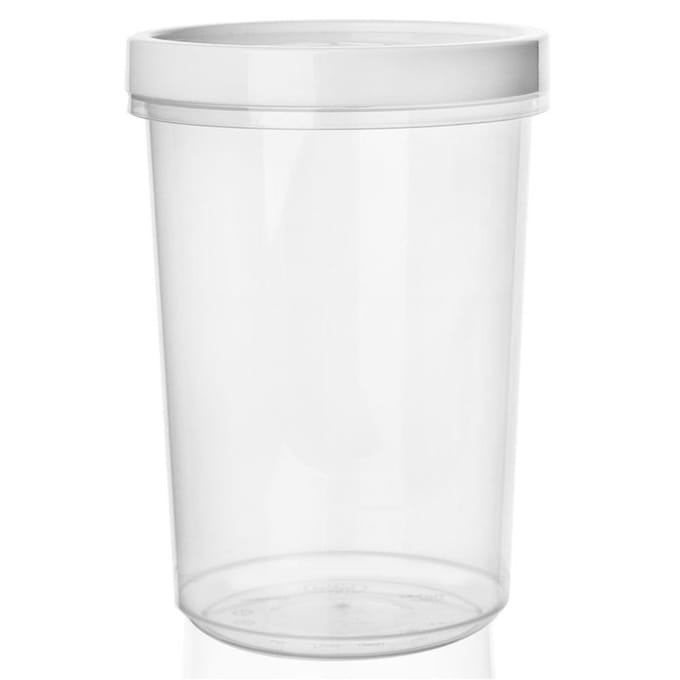 Hobby Life - Voedselcontainer met afdichting - 1 L - BPA-vrije Plastic - Geschikt voor Magnetron