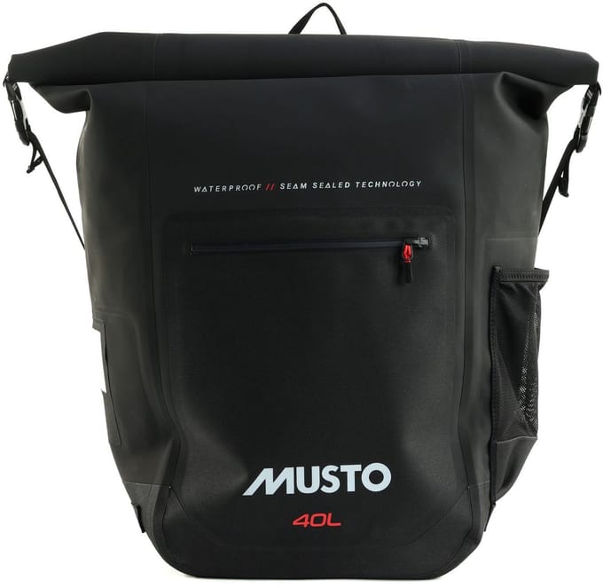 MUSTO sportrugzak rugzak Waterproof Backpack 40L Black zwart