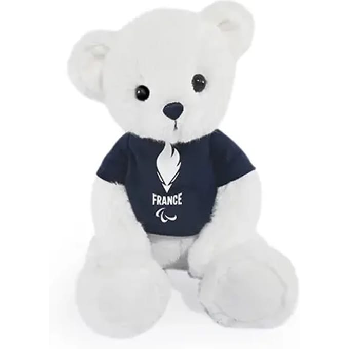 Pluche met frans team t-shirt 30 cm