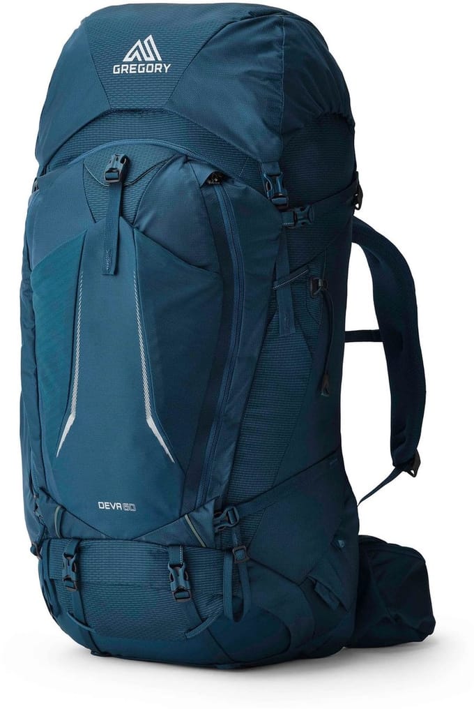 GREGORY trekkingrugzak rugzak Deva 60 Backpack Mountain Teal blauw