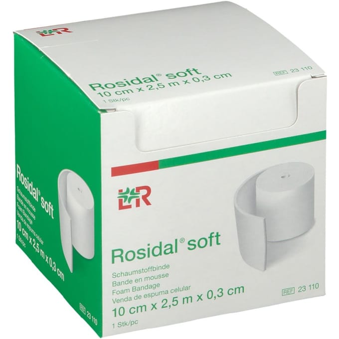 Rosidal Soft Schuimband 10x0,3cmx2,5m Indiv.23110