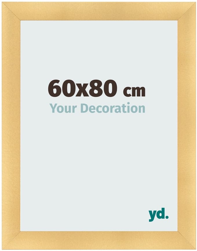 Your Decoration - Fotolijst 60x80 cm - MDF - Goud Mat - Pisa