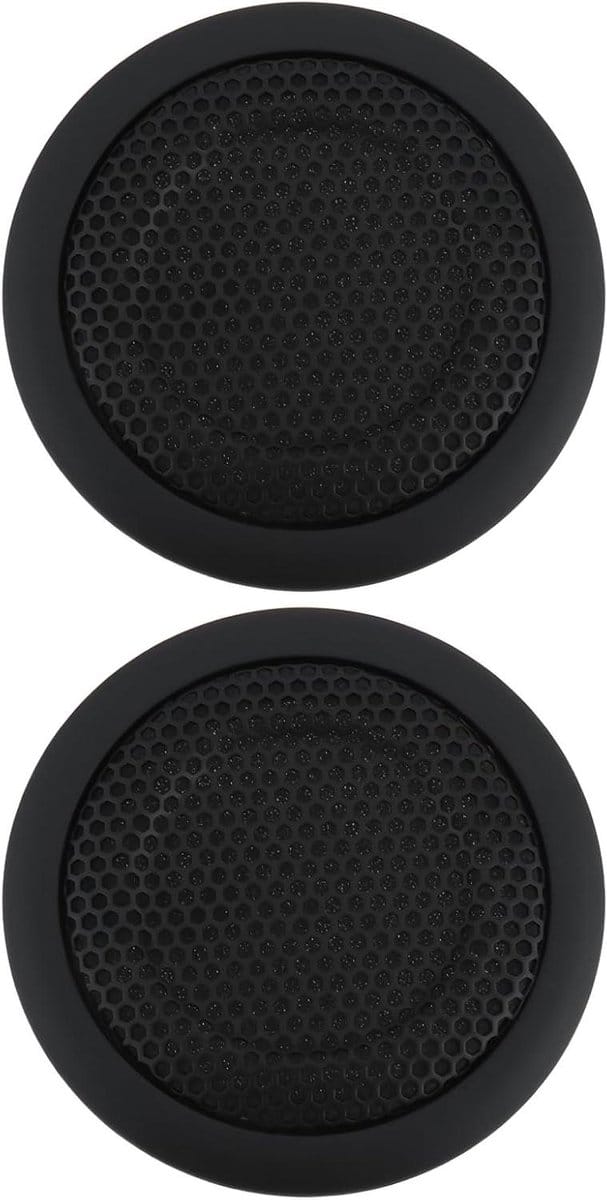 Speaker Covers - Deur Trim - Auto Interieur - Directe Pasvorm - 59 cm Buitendiameter - Zwart