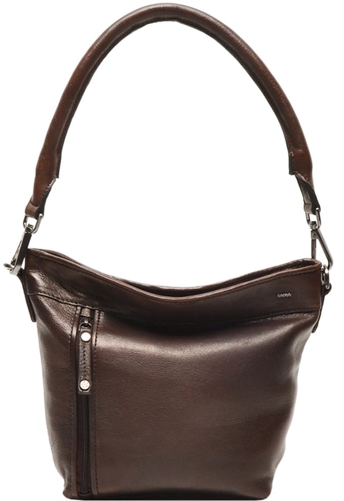 Berba | Lucca | Schoudertas | Dames | Chocolate | Bruin | Leer