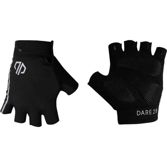 Dare 2B Dames/Dames Reflecterende Wielrenwanten (Zwart)