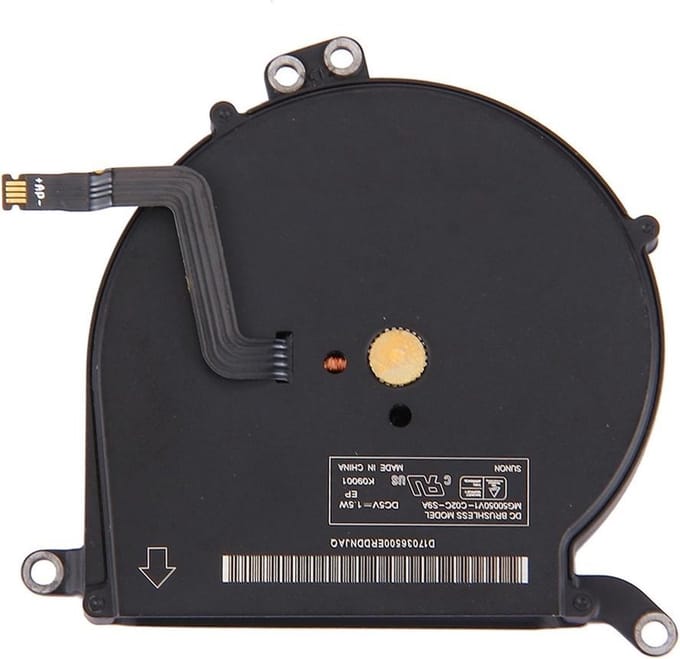 Let op type!! Original Cooling Fan for Macbook Air 13.3 inch (2011 - 2014) A1369 & A1466
