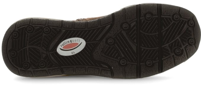 Gabor Rollingsoft enkellaars 76.881.41 BRUIN/COMBI