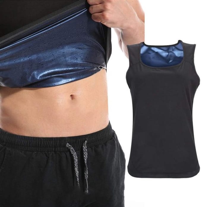 Allecto - Heren Sauna Zweetvest - Gewichtsverlies Taille Trainer