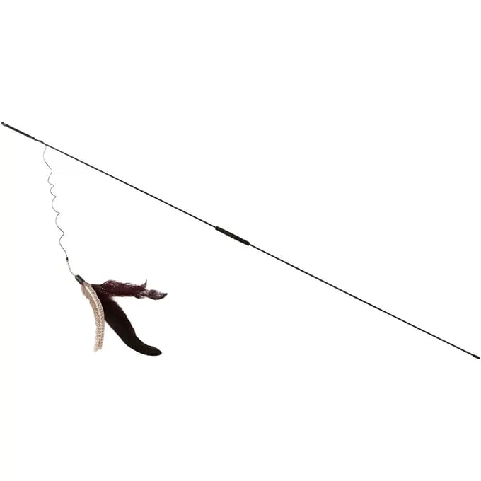 Kerbl - Kattenspeelhengel XXL, met 3 hangers, 95 cm