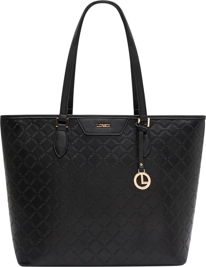 L.CREDI Filiberta Shopper Black Zwart
