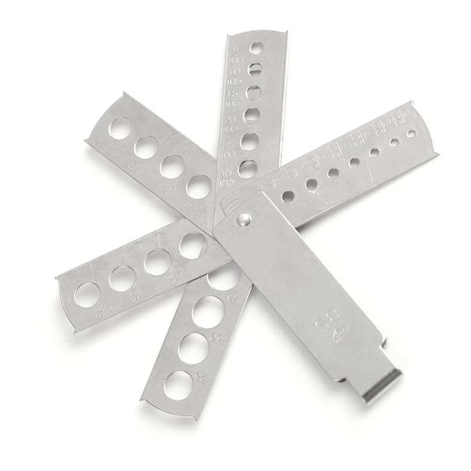 Sieraden Apparatuur Accessoire Diamant Edelsteen Ventilator Maatmeter Steen Meetinstrument white