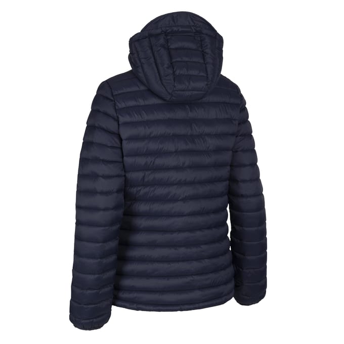 Trespass Dames/Dames Lenka gewatteerde jas met capuchon (Marine)