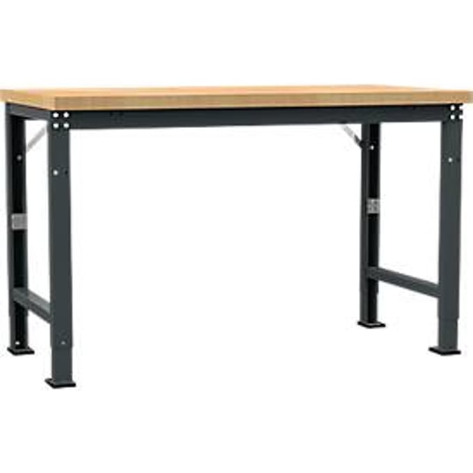 Manuflex werkbank Profi speciaal, tafelblad multiplex, 1500 x 700 mm, antraciet