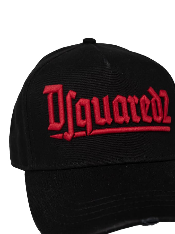 Dsquared2 Baseball pet Mannen zwart