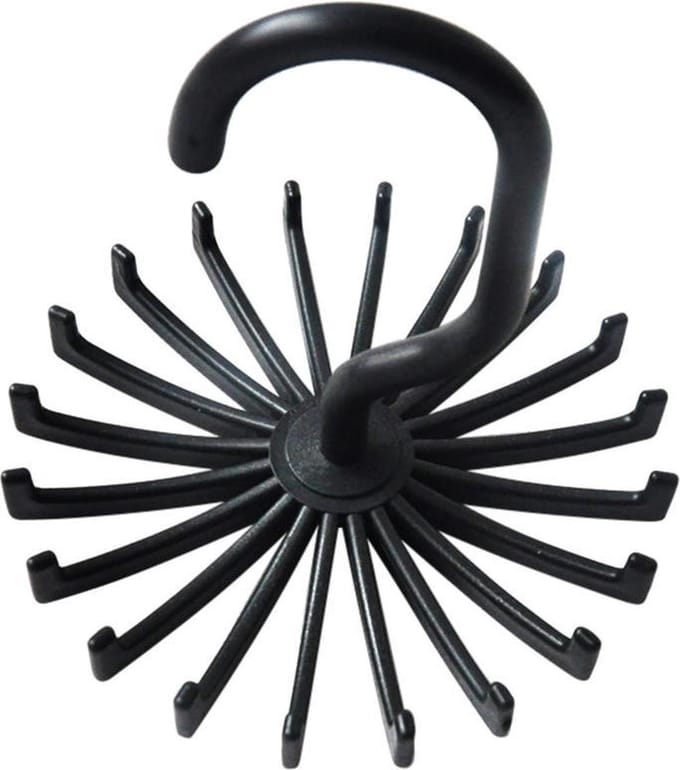 Stropdas Hanger Zwart - Organizer - Das - Voor 20 Stropdassen!