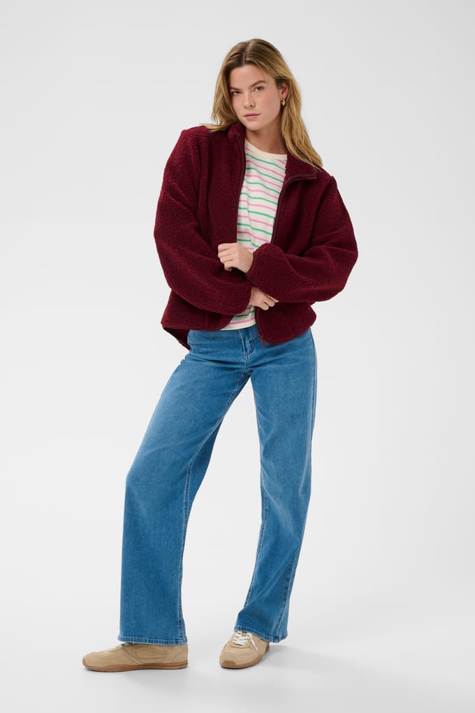 Damesfleece KAFFE Kaally