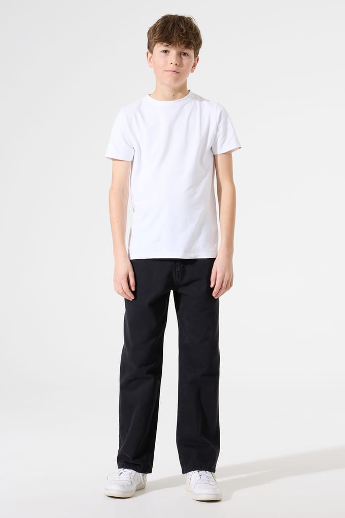 GARCIA Ilyano Jongens Straight Fit Jeans Zwart