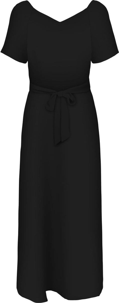 ONLY ONLALMA LIFE VIS BAY LONG DRESS SOLID Dames Jurk - Maat S