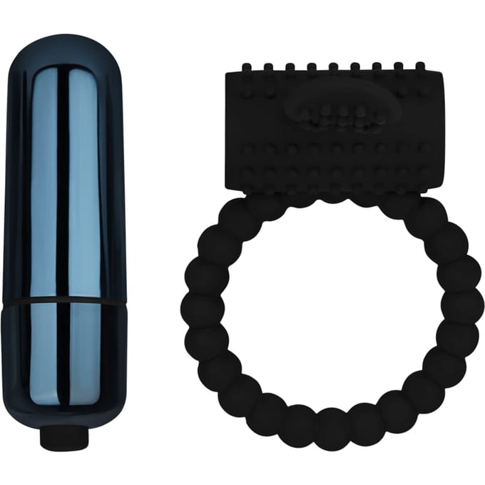 Pipedream - Fantasy C-Ringz - Vibrerende Siliconen Super Ring - Zwart