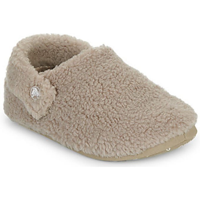 Crocs Classic Cozzzy Slipper Kids Mushroom - Pantoffels Kinderen Grijs/Beige