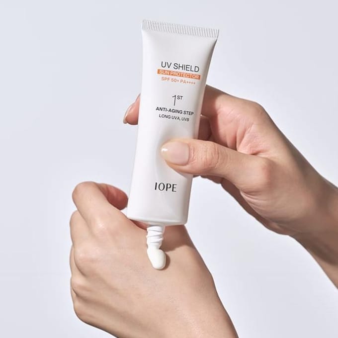 [IOPE] UV Shield Zonnebrandcrème SPF 50+ PA++++ 50ml white