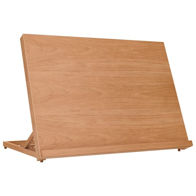 vidaXL - Tafelezel - 65x48x7 - cm - massief - beukenhout