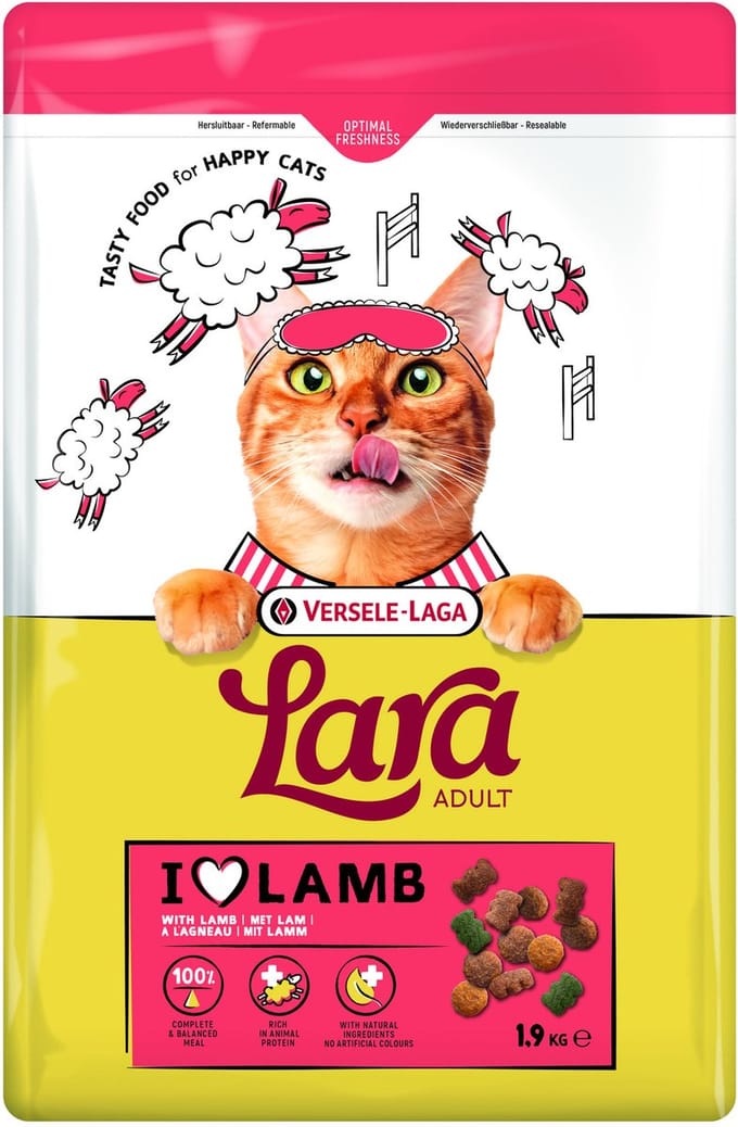Lara Adult Lam - Kattenvoer - 1.9 kg