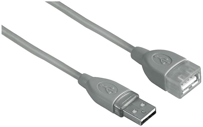 Hama USB A-B Verbindingskabel - 1.8 m