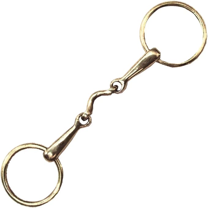 Dubbelgebroken hoofdstel voor paarden Privilège Equitation