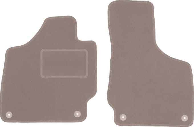 Beige voormatten voor: Audi TT I 8N cabrio, roadster, coupé (1998-2006)