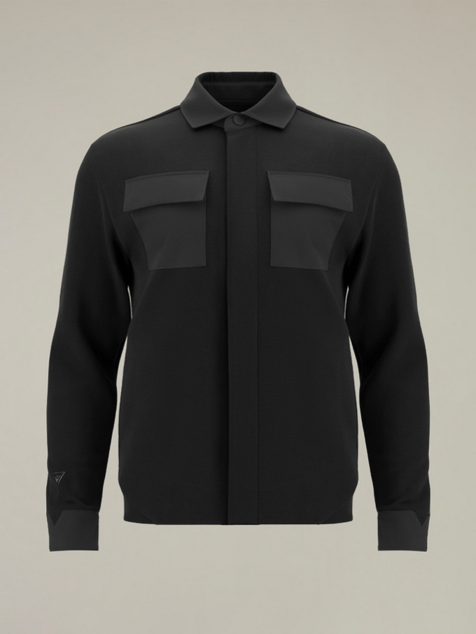 shirt overshirt Archie man zwart