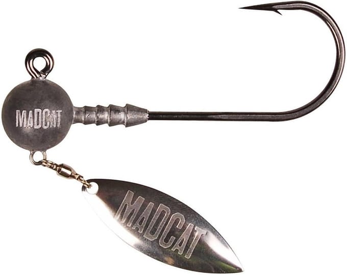 Madcat Jighead With Blade | Grijs | 40g | 2st
