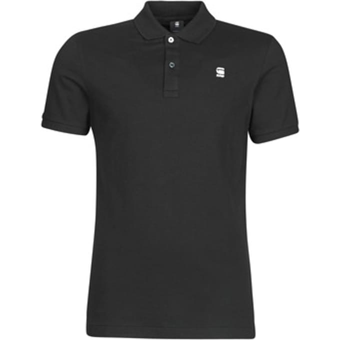 G-STAR Dunda slim polo s\s Heren Poloshirt - dk black