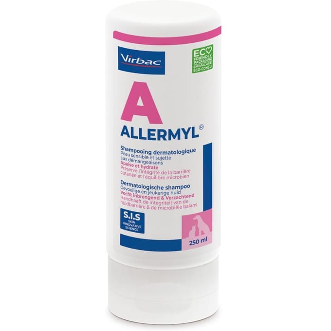 250ml Virbac Allermyl Shampoo voor honden en katten