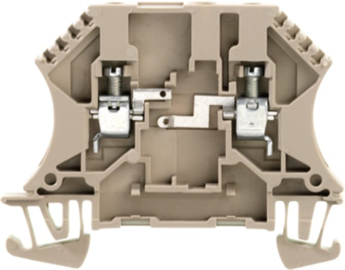 Weidmüller 8161820000 Componentenserieklem 6.50 mm Schroeven Beige 10 stuk(s)