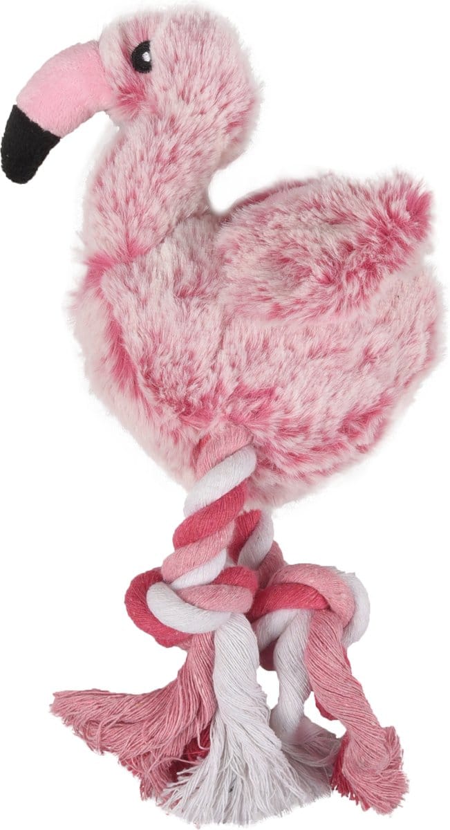 Flamingo Hondenspeelgoed Flamingo - Roze - 7 x 11.5 x 25 cm