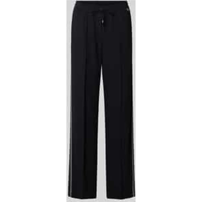 broek met elastische band en galonstrepen
