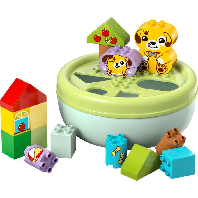 LEGO DUPLO Vormenstoof: Puppyhuis Educatief Dieren Speelgoed voor Kinderen 10441