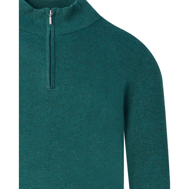 The BLUEPRINT Premium Schipperstrui Donkergroen Heren