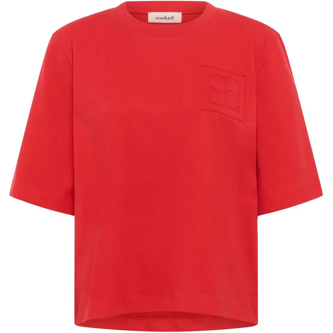 Dames-T-shirt Soaked in Luxury Jina