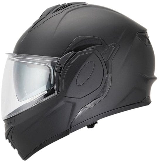 APEX MI200 Solid Mat Zwart Systeemhelm - Maat XL - Helm