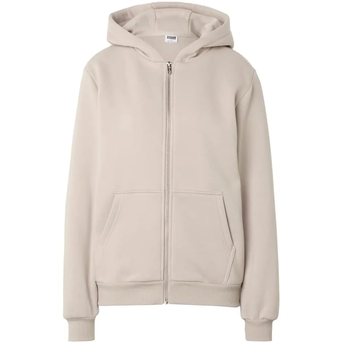 Urban Classics - Fluffy Vest met capuchon - 5XL - Grijs