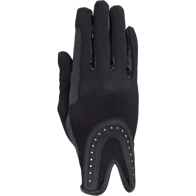 Rijhandschoenen met pailletten RSL Riders Touch Good Luck
