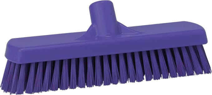 Vikan Schrobber 70608 - 30cm - Hard - Paars - Geschikt voor alle harde vloeren