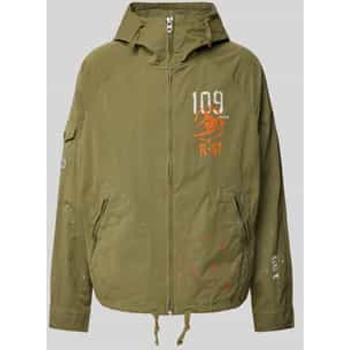 Windbreaker met ritszakken